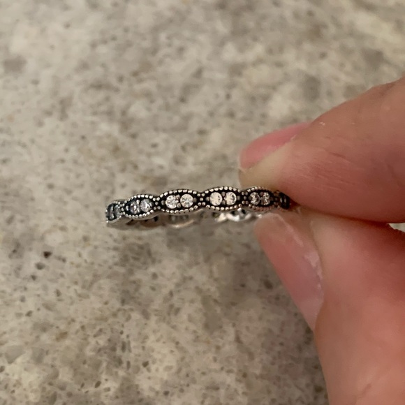 Pandora Jewelry - Pandora crystal Infiniti ring